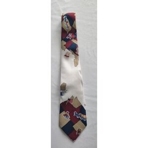 Corsair Bi-Centennial United States Histoy Cartoon Tie Vintage